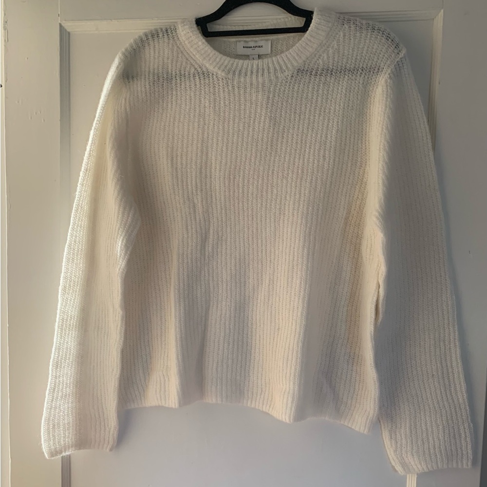 Banana Republic Factory Cozy Ribbed Sweater Snow Day - NWT